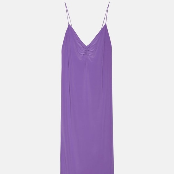 Zara purple slip dress Clearance